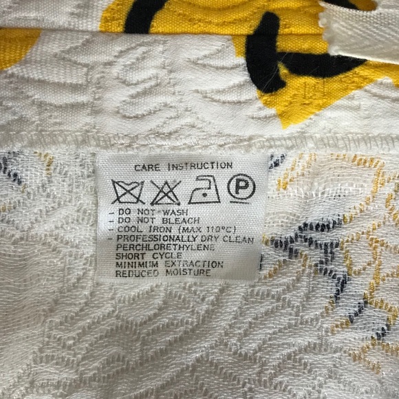 VTG Emanuel Ungaro Parallele Quilted Floral Skirt - Picture 6 of 13